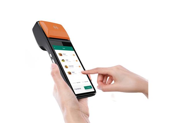 Android All In One Handheld Mobile POS System with Printer Portable Cash