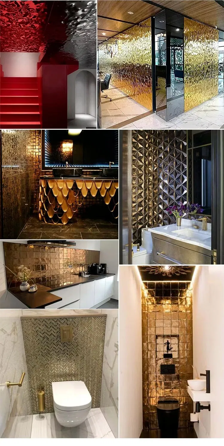 Stainless Steel Decorative Material Honeycomb Pattern Stamped Stainless Steel Metal Sheet for Wall Metal Decorative Panel