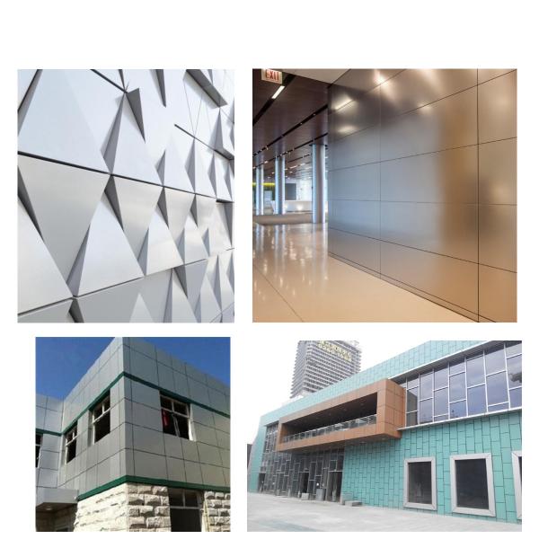 Rose Red External PVDF Aluminum Composite Panel Aesthetic Acp Interior Wall