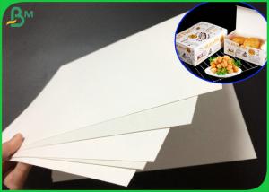 China 325GSM 350GSM One Side Coated Food Grade Ivory Paper For Cake Package Box on sale