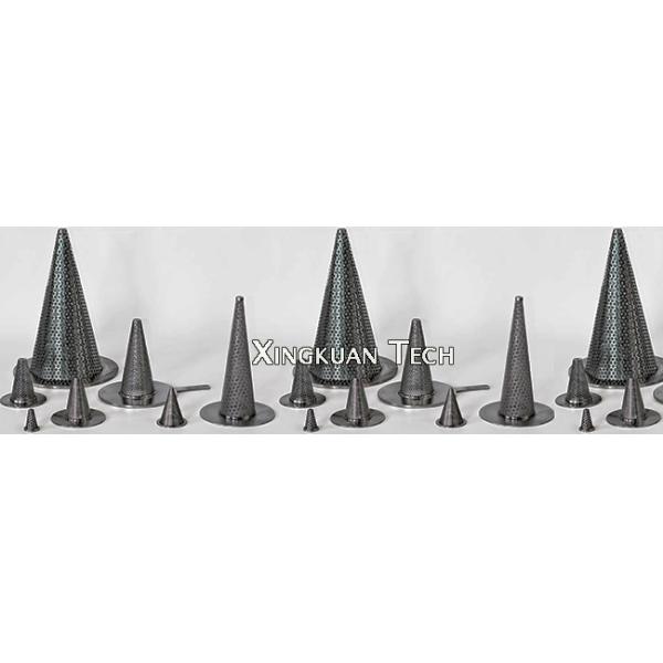 Temporary Stainless Steel Conical Strainer perforated woven for Pipeline filtration