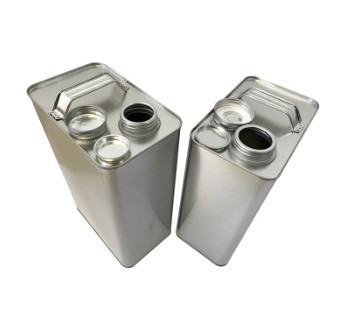 4C Square Metal Tin Containers