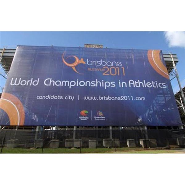 M1 B1 FR PVC Mesh Banner Strong Tearing Force For Outdoor Advertising