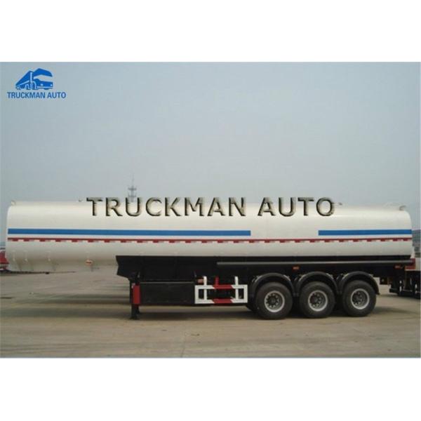 50 Cubic 3 Axles Oil Tank Trailer Truckman Brand With 50 Tons Loading Capacity