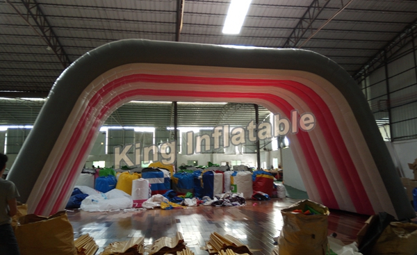 Custom White Inflatable Event Tent Size 10*5*5m For Shelter Or Advertising