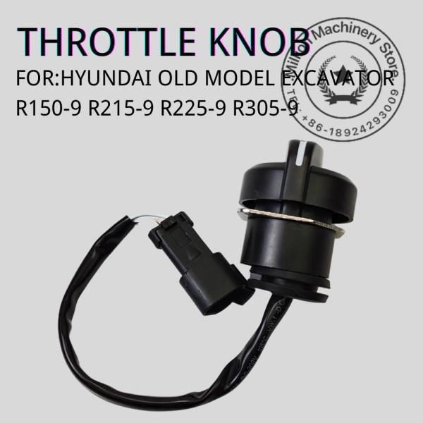 HYUNDAI Excavator Electrical Part Throttle Motor R150-9 R215-9 R225-9 R305-9 Accelerator Knob