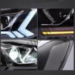 Clear Lens 4x4 Driving Lights , Toyota Hilux Revo Rocco 2015 LED DRL Projector