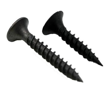 Black Dry Wall Screw Self Tapping Screw Medium Carbon Steel Material M6x30 Size
