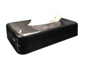 Quality 3K Glossy Carbon Fiber Tissue Paper Box For Car wholesale