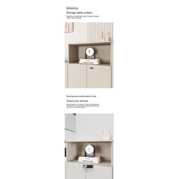 Secure Combination Lock File Room Data Cabinet for Company Break Room Pantry Storage