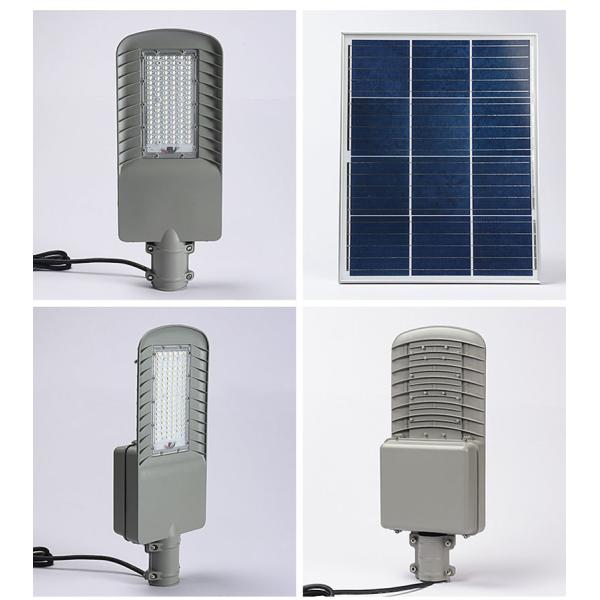 Remote Control Solar Powered Garden Street Light LED Dusk to Dawn Sensor