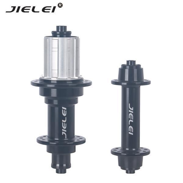 JIELEI Ultralight 4 Claw Alloy Road Bicycle Hub 20/24H Quick-Release Straight-Pull for Front & Rear with Freehub HG Body