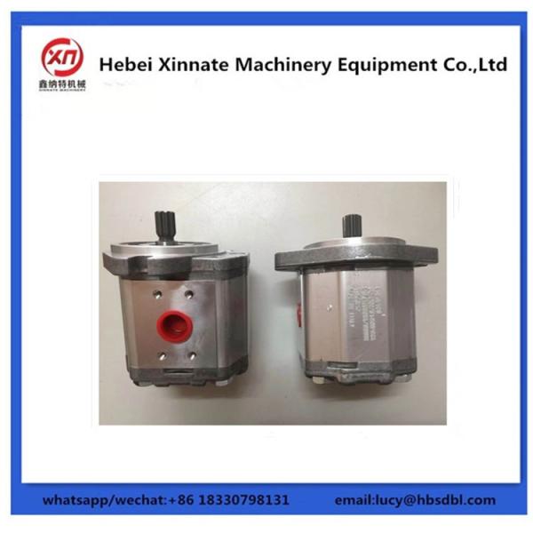 Low Pressure Sany Concrete Pump Parts Single Gear Pump Double Inlet And Double Outlet