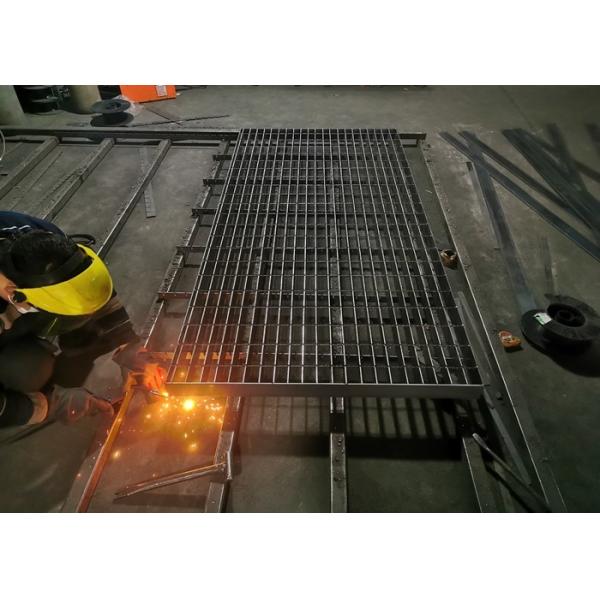 Hot Dip Galvanized Mild Steel Grating Platform Explosion Proof