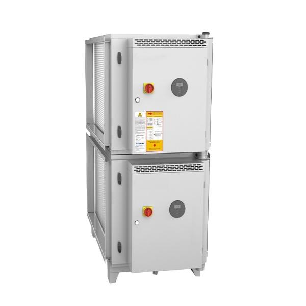 Cheap Waste Gas Purification Industrial Air Filtration System 4706x2059x2100 CE ISO for sale