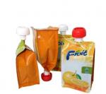 Custom Logo Printing Fancy Stand Up Plastic Fruit Juice Jelly Beverage Packaging