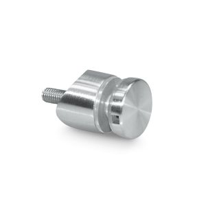 China Satin Chrome Plated 30mm Stainless Steel Glass Clips on sale