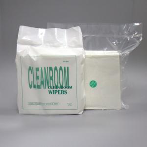 Quality 9x9 Lint Free Disposable Cloths 110g Laser Cut Dust Free Micro Fiber Wiper 100% Polyester Knit wholesale