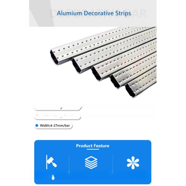 Aluminum Texture 27A Double Glazing Insulating Glass Spacer Bar for 27mm Prime Glass