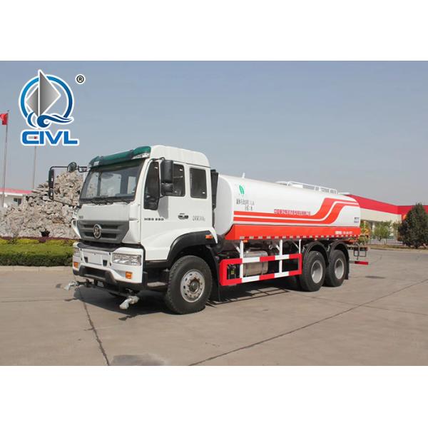 New Water Tank Truck Liquid Tanker Truck 336HP 20000L 20M3 20 Tons Water Tank Truck