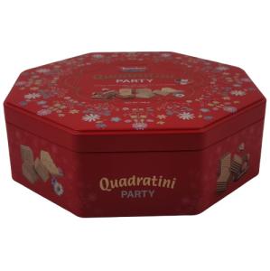 Quality Octagon Shaped Cookie Tin Container for Food and Promotion Packaging wholesale