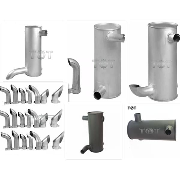 KATO HD450 Engine Exhaust Muffler