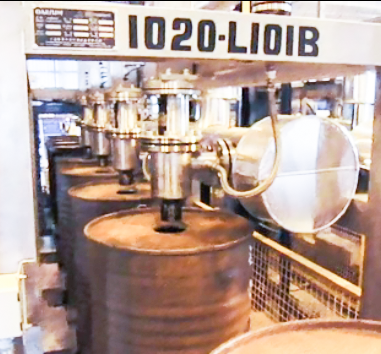 200L Fully Automatic Bitumen/Asphalt Heat Tracing Hot Liquid Filling Machine Line 4 Nozzles Electric Drum Engine Motor Chemical