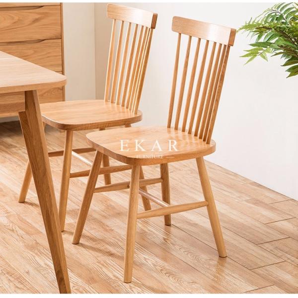Dining Chair Wood Made In China Hotel Home Furniture Northern Europe