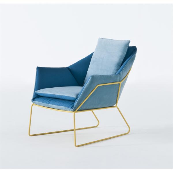 Fabric New York Chair By Sergio Bicego , Stainless Steel Frame Saba Italia Chair