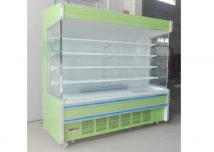 China Supermarket Air Multideck Open Chiller Commercial Vegetable And Fruit Display on sale