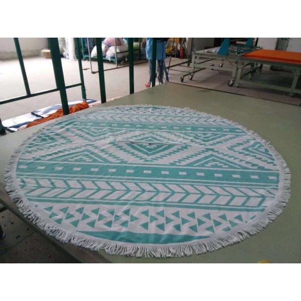 custom design 100CM small children round beach towel children beach towel