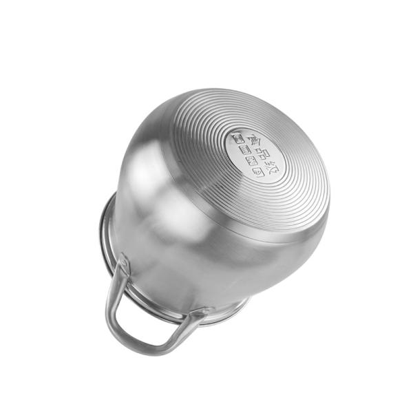 Different Size Stackable Steamer Pot Stainless Steel Material Double Layer