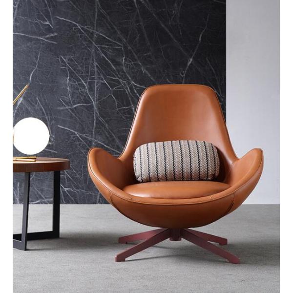 Northern Europe style new design living room leisure egg chair indoor bedroom cafes iron upholster and iron leg