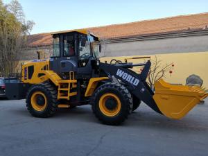 China Streamlined Appearance Small Wheel Loader 92kW Front Loader Construction Equipment on sale