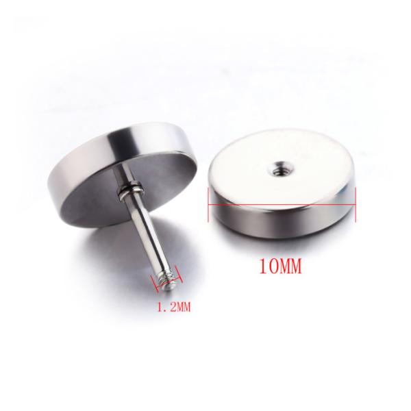 Wholesale stainless steel body jewelry piercing earrings cute stud earrings