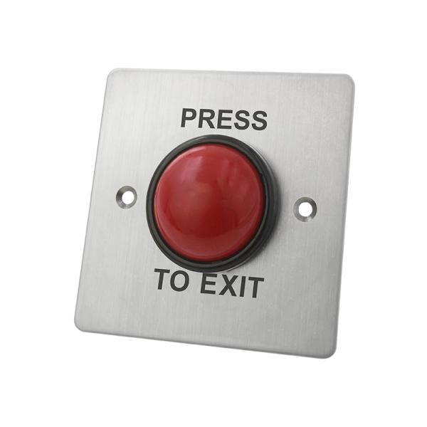 Flat Mushroom Press to Exit Push Button for Door Exit Access Control