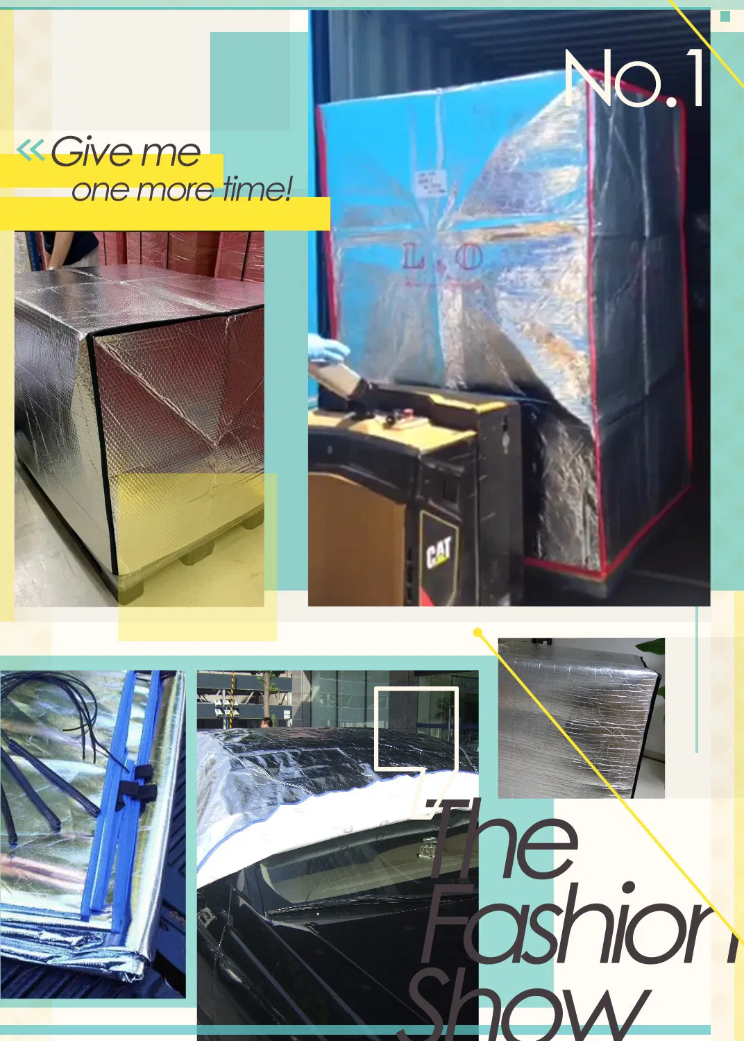 19 Multi Layers Metalized Aluminum Foil Insulation Blanket for Roofing Wall and Floor