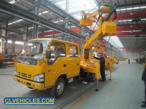 Quality lifting arm 14m 18m Elevated Work Platform Truck 20T Hydraulic wholesale