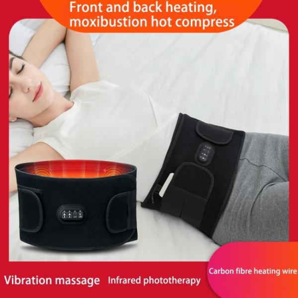 Electric Timing Warm Heating Waist Belt Heated Waist Belt Lumbar Support