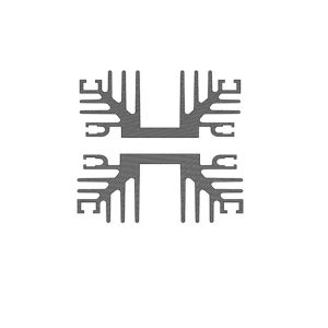 5052 5754 5082 Aluminum Alloy CNC Machining Parts Heat Sink