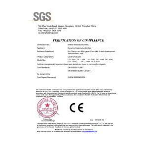 Dynamic Corporation Limited Certifications