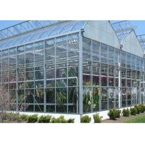 Clear Agricultural Greenhouse , PE PC Plastic Film Greenhouse Customized Length