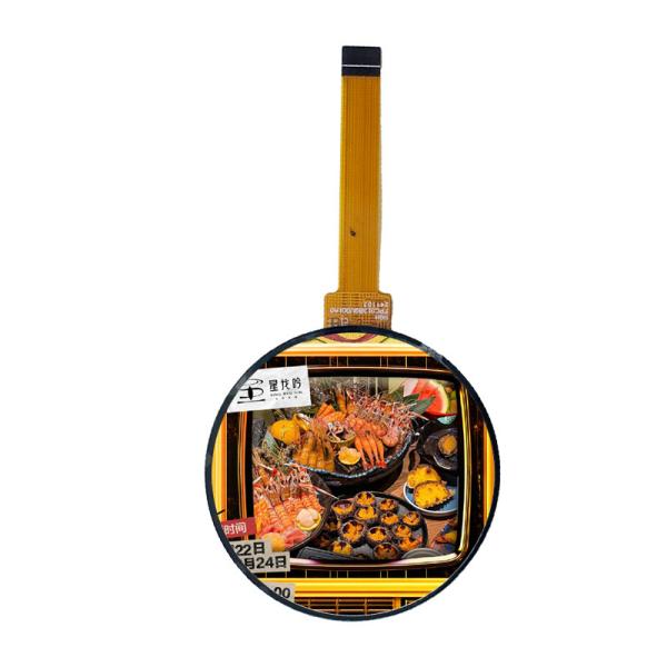Cheap 1.38 Inch Circle oled LCD Display Brightness 380cd/M² 240x240RGB for sale