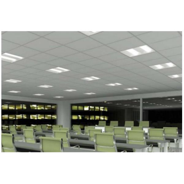 24W 5000K 120V White 125LM/W 3000LM LED Troffer Light 2x2