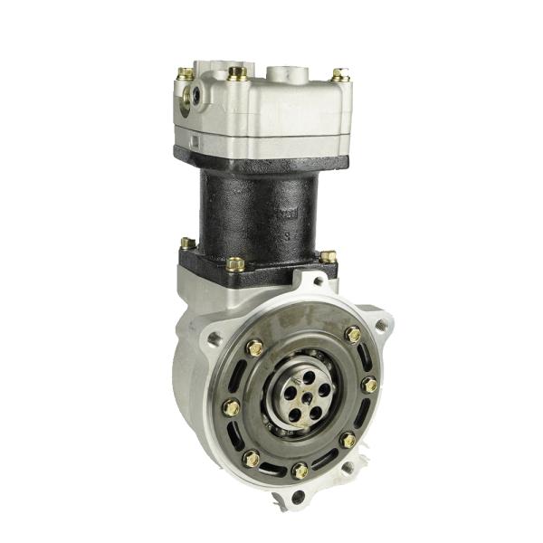 China Manufacturers Japanese Truck Diesel Engine Pneumatic Air Brake Compressor for 6WF1 Double cylinder Engine 35MM Shaft Diam