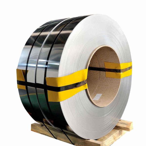 Width 600mm Stainless Steel Strips Spring Mill Edge 4 Inch Metal Strips