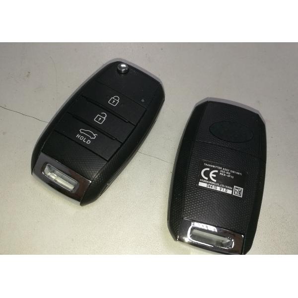 Plastic Material KIA Remote Key RKE-4F13 / 3 BUTTON Flip Key Car Remote