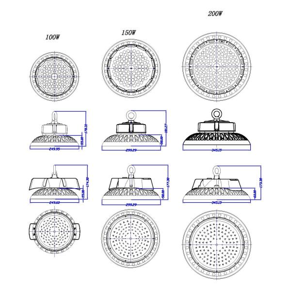 Warehouse Luxeon Chip 3030 Ip65 100w LED SMD Flood Light