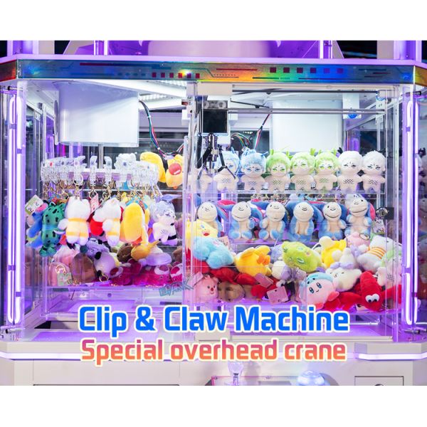 Customized Wholesale 4-Player Mobile Indoor Amusement Park Coin-Operated Arcade Games Four People Clip Machine