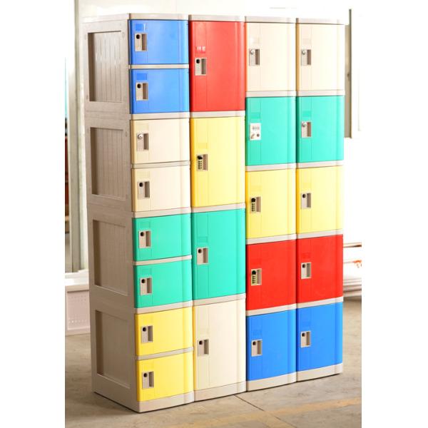 Swimming Pool Green Shoe Storage Locker smart ABS locker easy installation